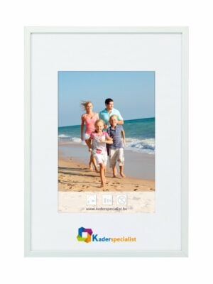 Cadre photo Deluxe en aluminium - argent mat 21 x 29,7 cm - format A4