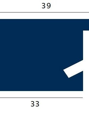 Cadre d'échange en bois M2601 Lavé à la lumière en