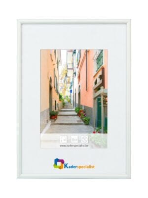 Cadre photo en aluminium platine - argent mat 21 x 29,7 cm - format A4