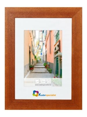 Cadre photo en bois robuste - Cerisier 59,4 x 84 cm - Format A1