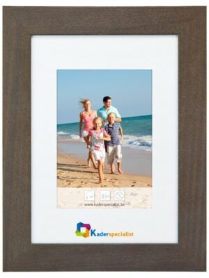 Cadre photo en bois robuste - Colonial 59.4 x 84 cm - Format A1