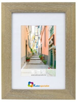Cadre photo en bois robuste - Gris 59,4 x 84 cm - Format A1