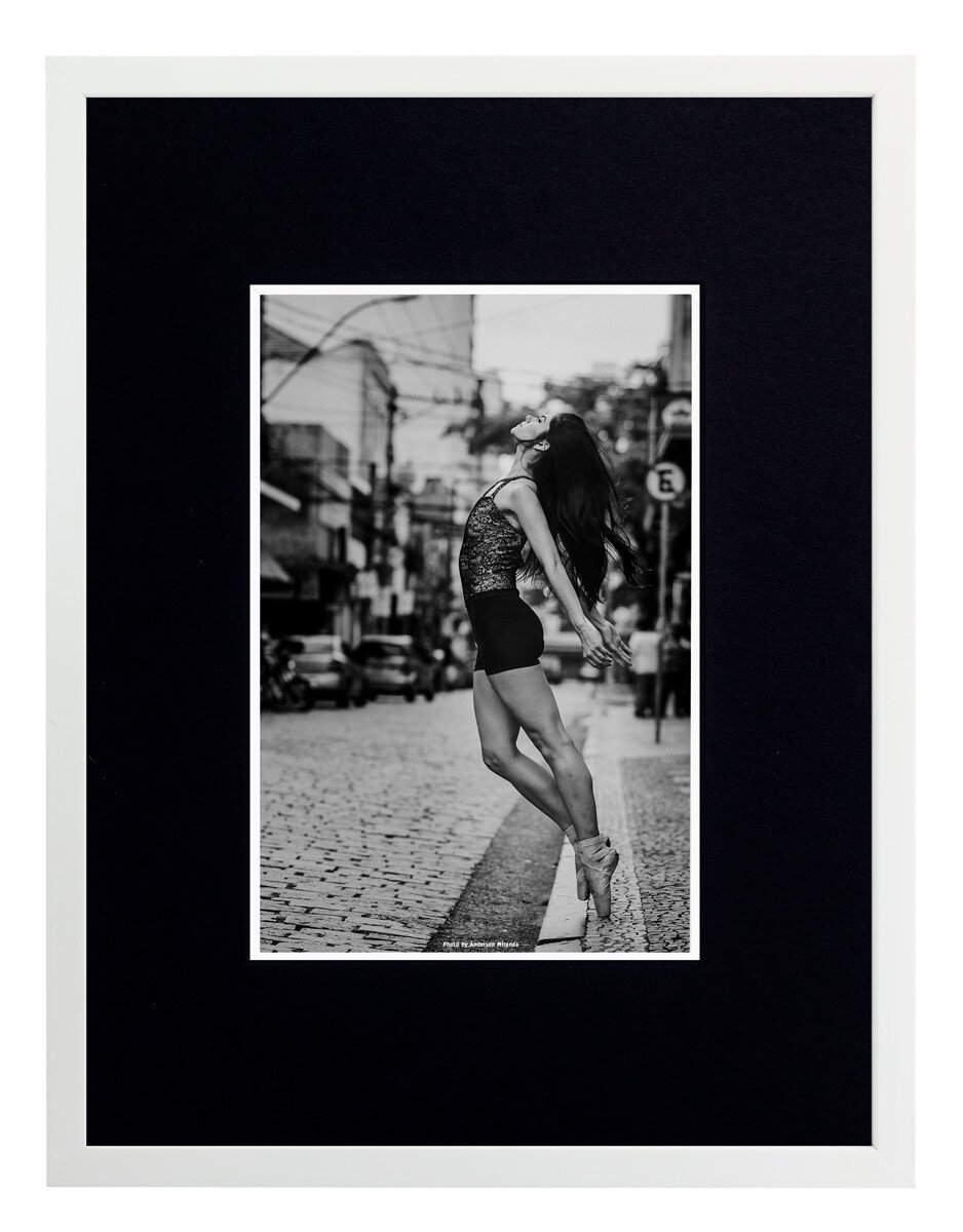 Passe Partout Noir 30 x 40 cm / stamina 19 x 29 cm