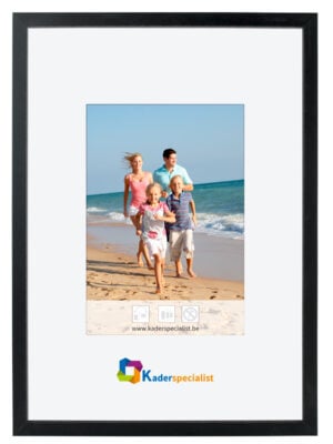 Cadre photo Elegant MDF - Noir 21 x 29,7 cm - Format A4