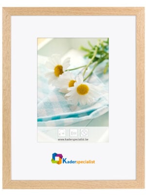 Cadre photo en chêne délicat 59,4 x 84 cm - format A1